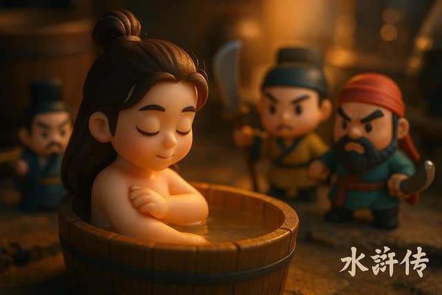 微型立体场景呈现 AI 提示词效果图