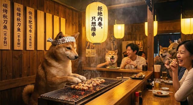 温暖的日式居酒屋暖黄灯光 AI 提示词效果图