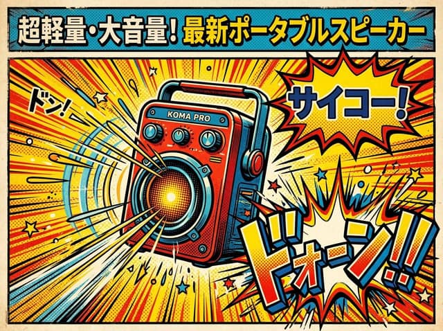 产品营销 - 漫画波普艺术风格产品广告 AI 提示词效果图