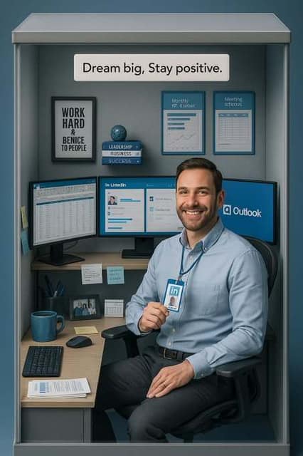 LinkedIn Photo AI 提示词效果图