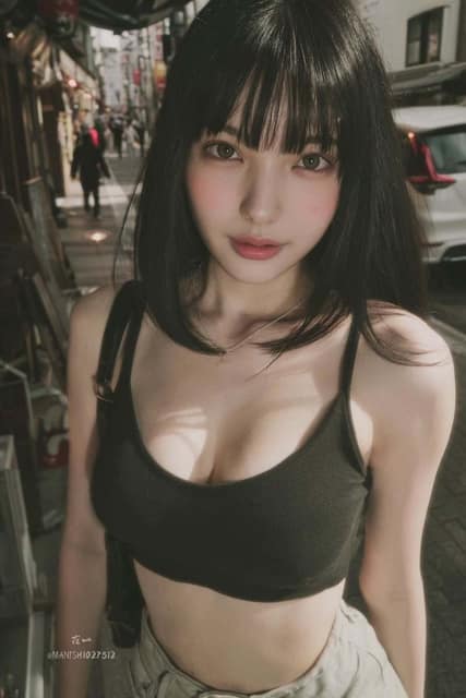 东京街头 AI 提示词效果图