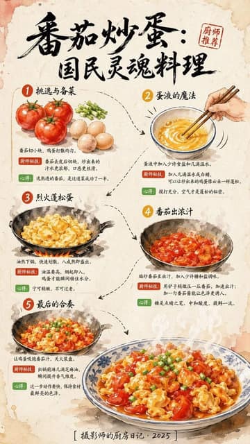信息图可视化设计 AI 提示词效果图