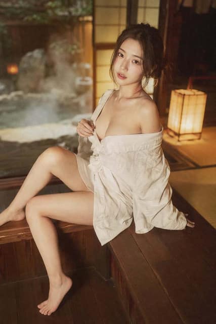 日式温泉旅馆人像 AI 提示词效果图