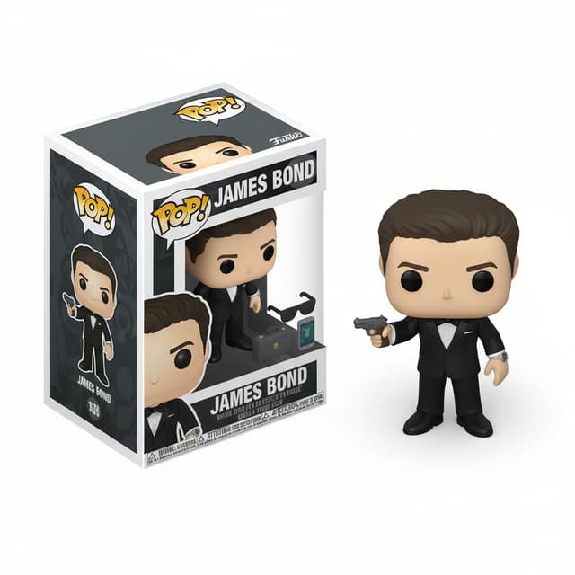 Funko Pop公仔制作 AI 提示词效果图