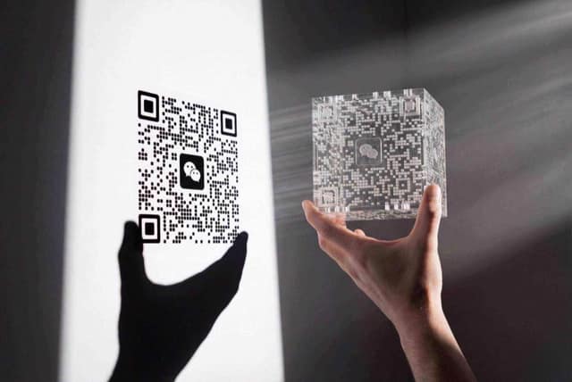高级二维码 AI 提示词效果图