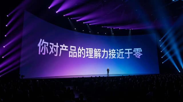 将你的任何文字变成发布会现场 AI 提示词效果图