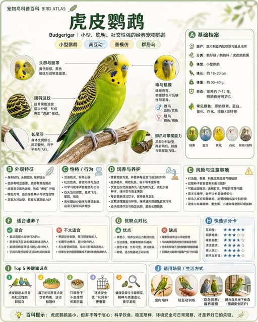 百科风知识卡 AI 提示词效果图