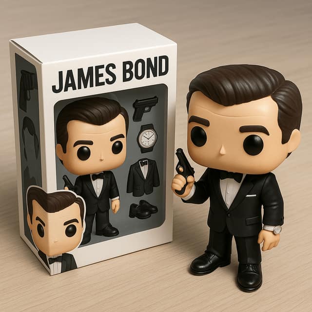 Funko Pop手办制作 AI 提示词效果图