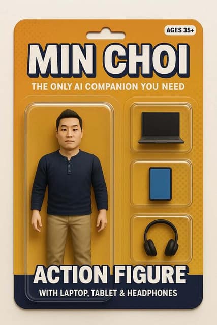action figure pack AI 提示词效果图