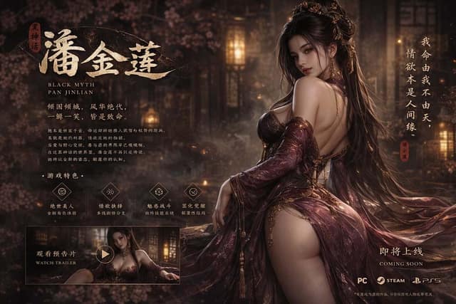 人像/角色 AI 提示词效果图