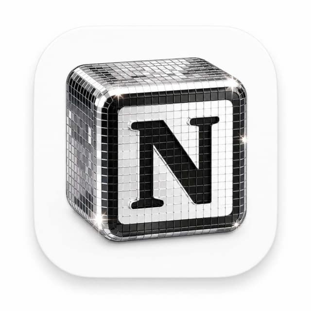 迪斯科镜面 3D App 图标 AI 提示词效果图