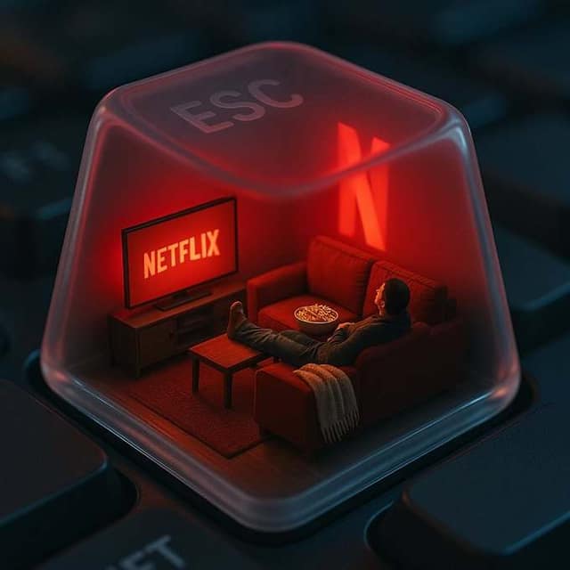 keycap scene AI 提示词效果图
