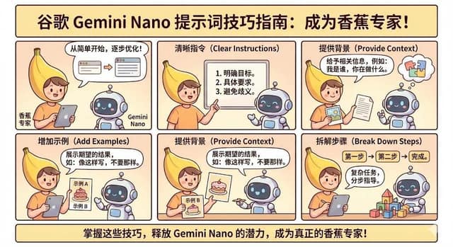 文章转漫画风格总结图 AI 提示词效果图