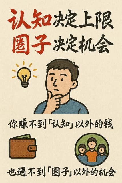 手绘风格的信息图卡片 AI 提示词效果图